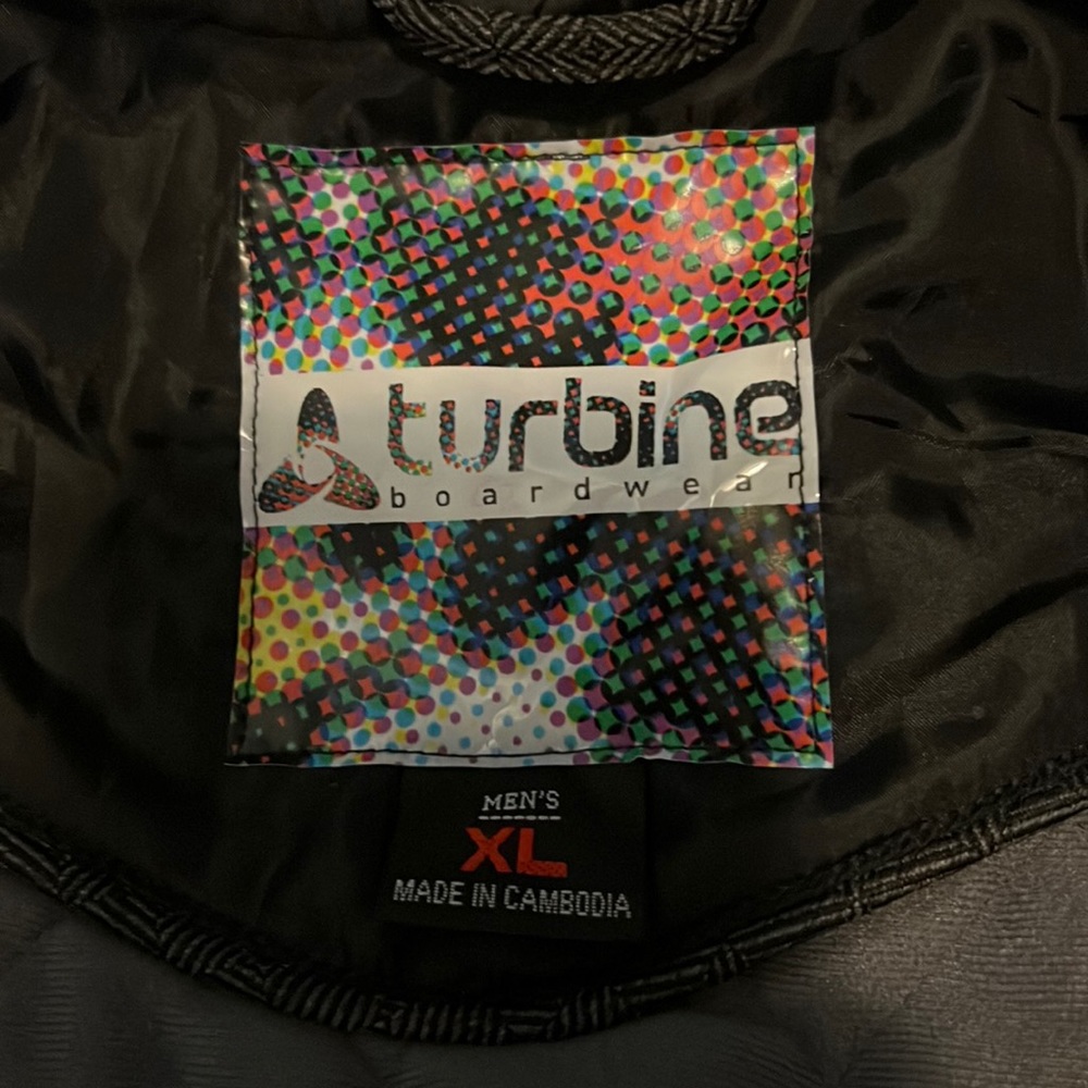 Mens turbine insulated jacket